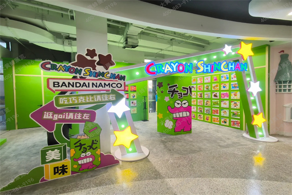 大黃蜂呈現(xiàn)蠟筆小新快閃店店面設(shè)計施工案例分享